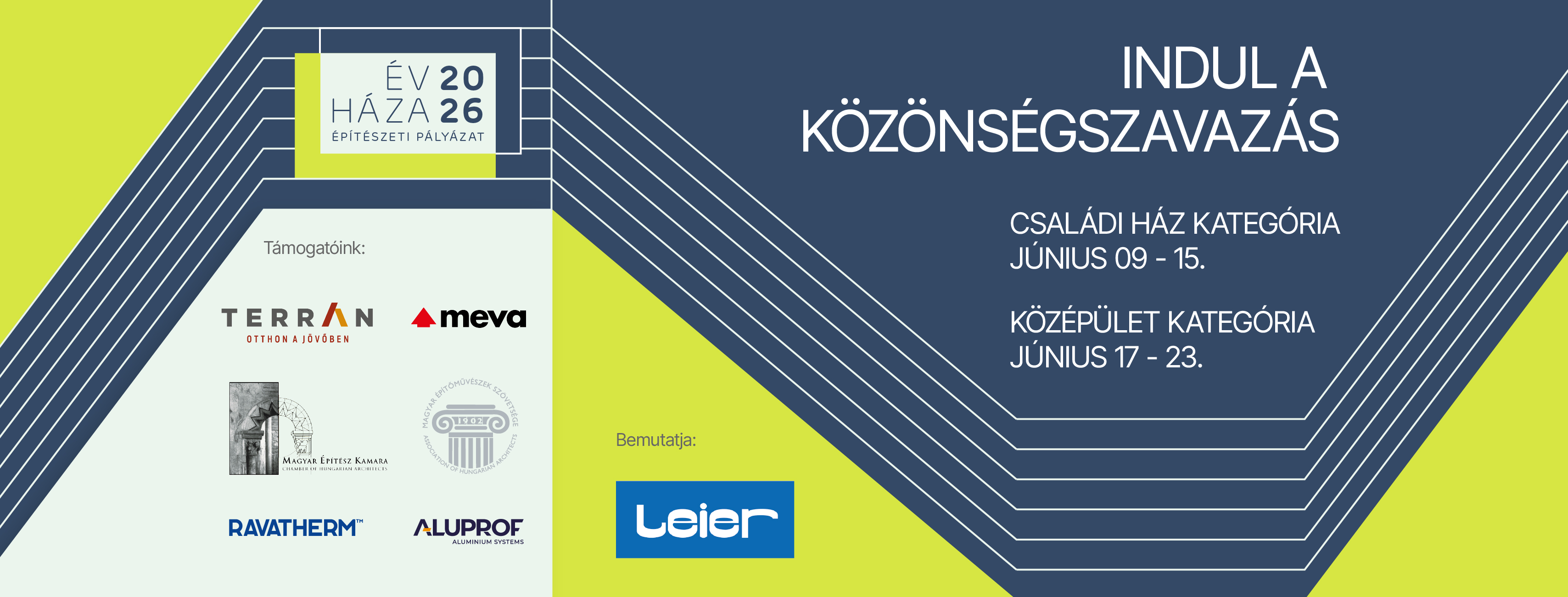 Év háza közönségszavazás családi ház kategória